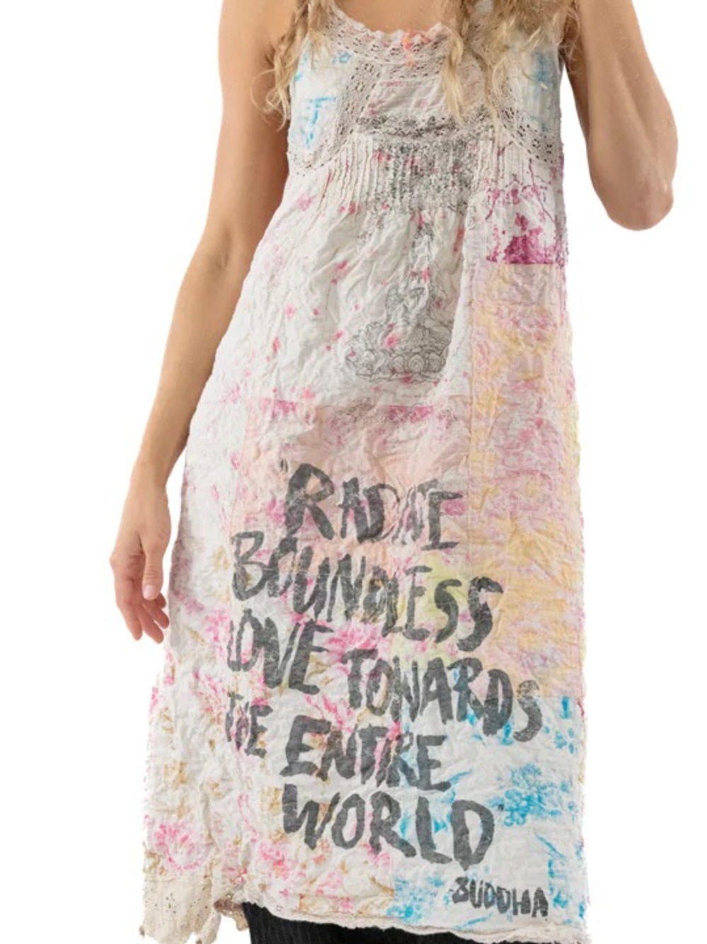 Magnolia Pearl Clementine Peaceworker Slip Dress